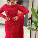 بدلة سهرة مشكوكة كاملة